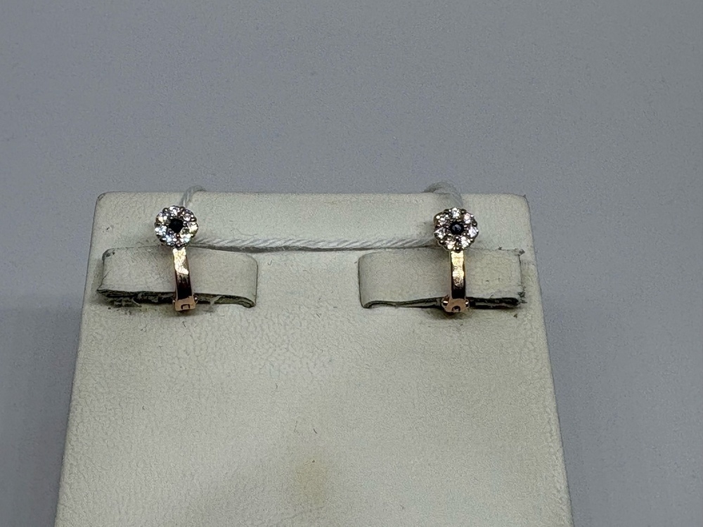 СЕРЬГИ С КАМНЯМИ (Au 585)