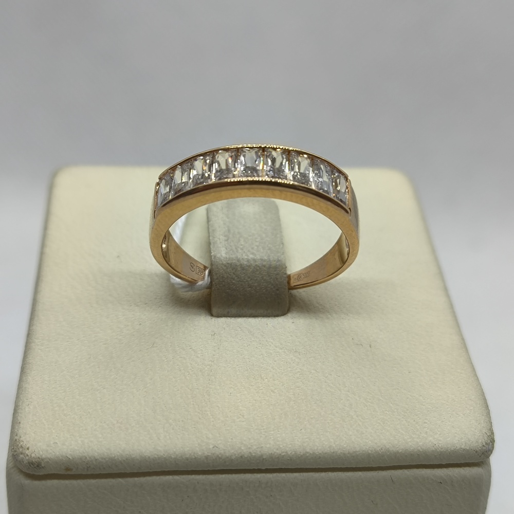 КОЛКМИ585 КОЛЬЦО С КАМНЯМИ (Au 585)