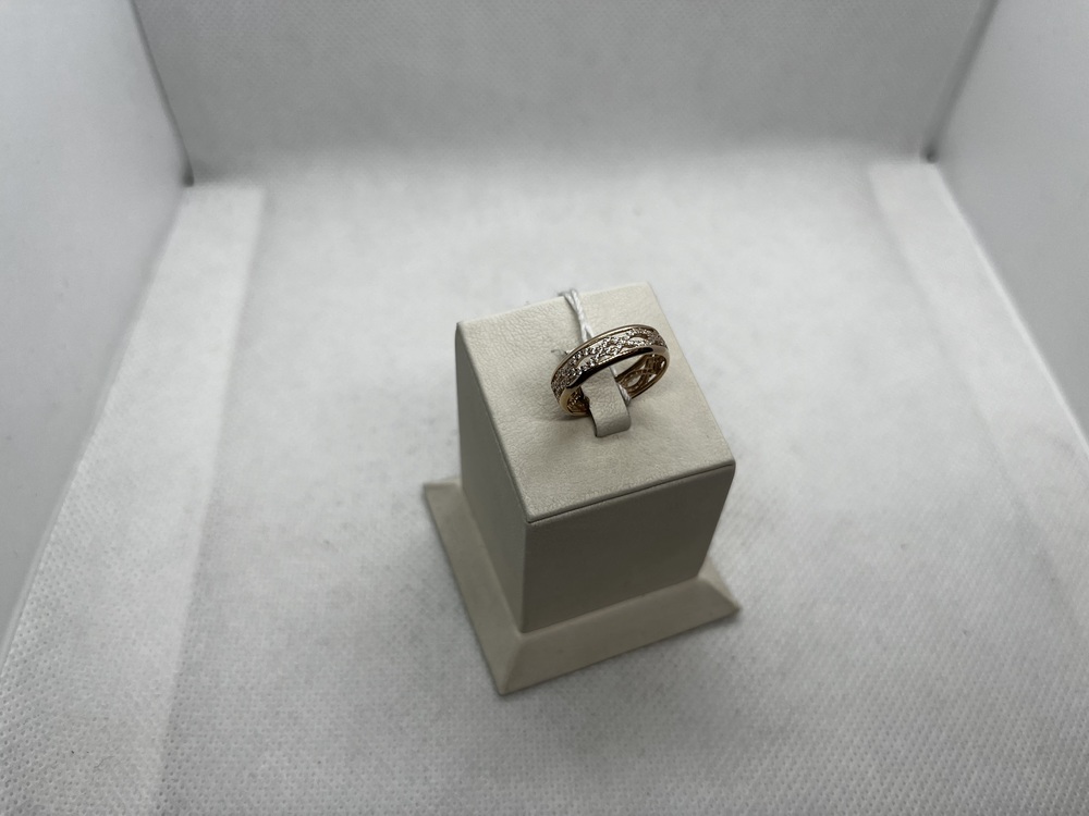 КОЛКМИ585 КОЛЬЦО С КАМНЯМИ (Au 585)