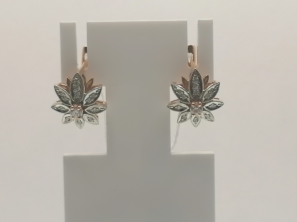 СЕРЬГИ БРИЛЛИАНТ (Au 585)