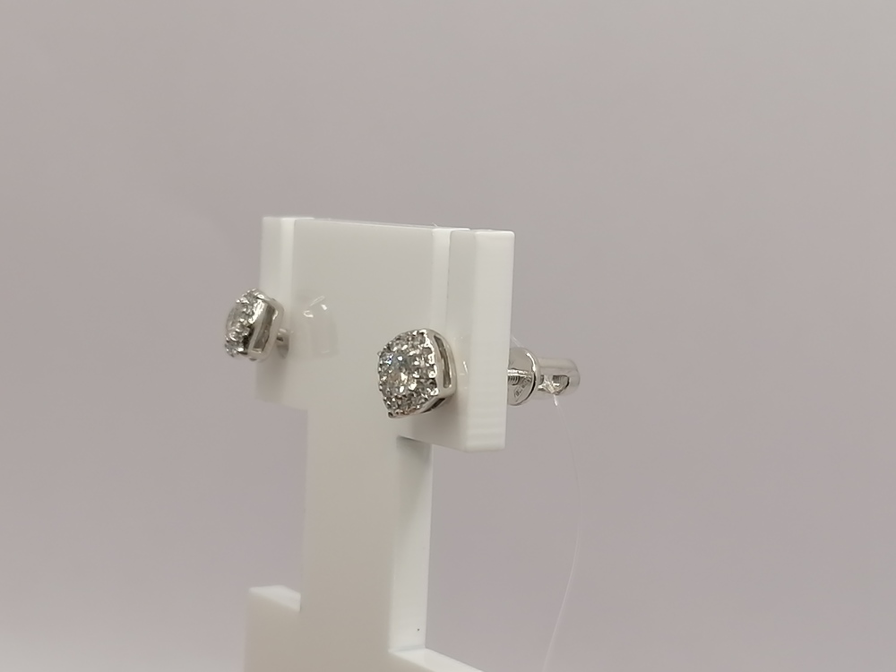 СЕРЬГИ ПУСЕТЫ Бриллиант (Au 585)