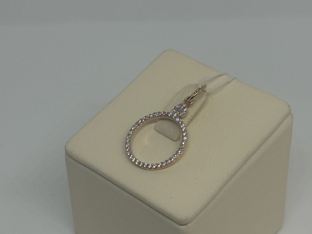 ПОДВЕСКА С КАМНЯМИ (Au 585)