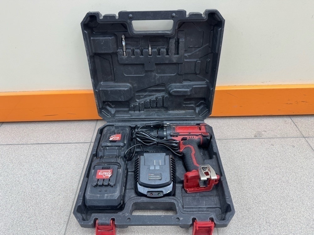 Шуруповерт Elitech DA-18-2LC