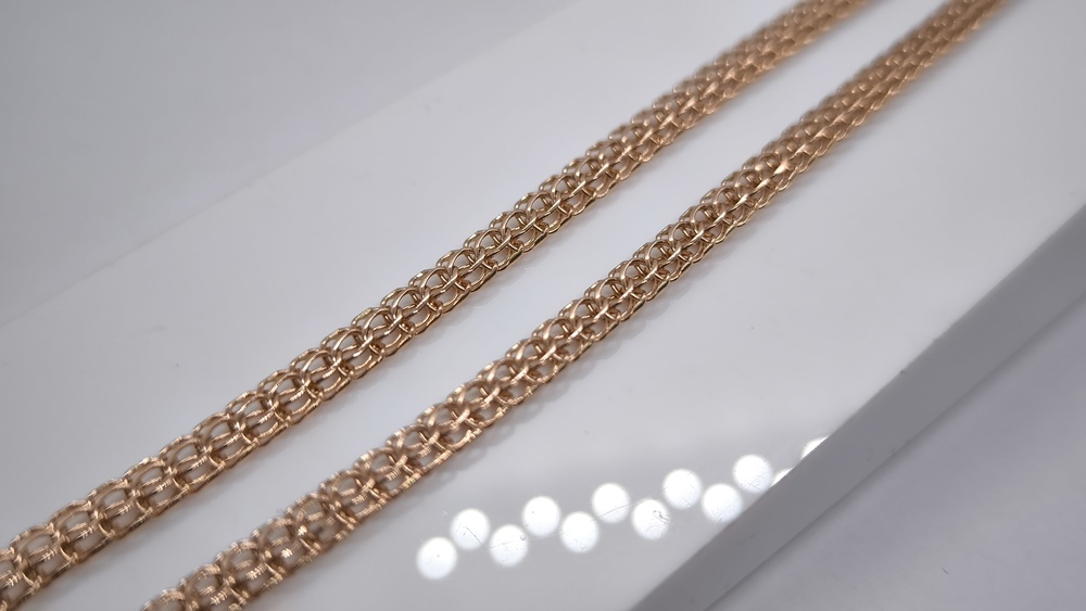 ЦЛИТ585 ЦЕПЬ ПОЛНОВЕСНАЯ Итальянка (Au 585)