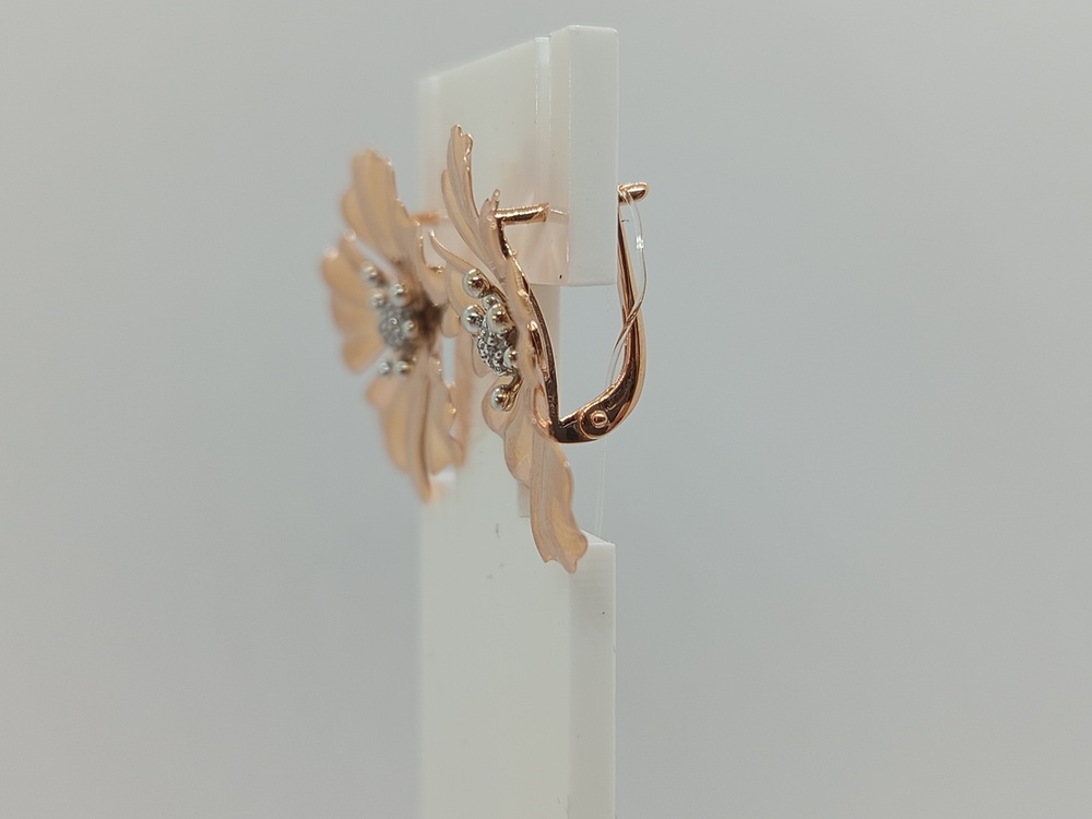 СЕРЬГИ С КАМНЯМИ (Au 585)