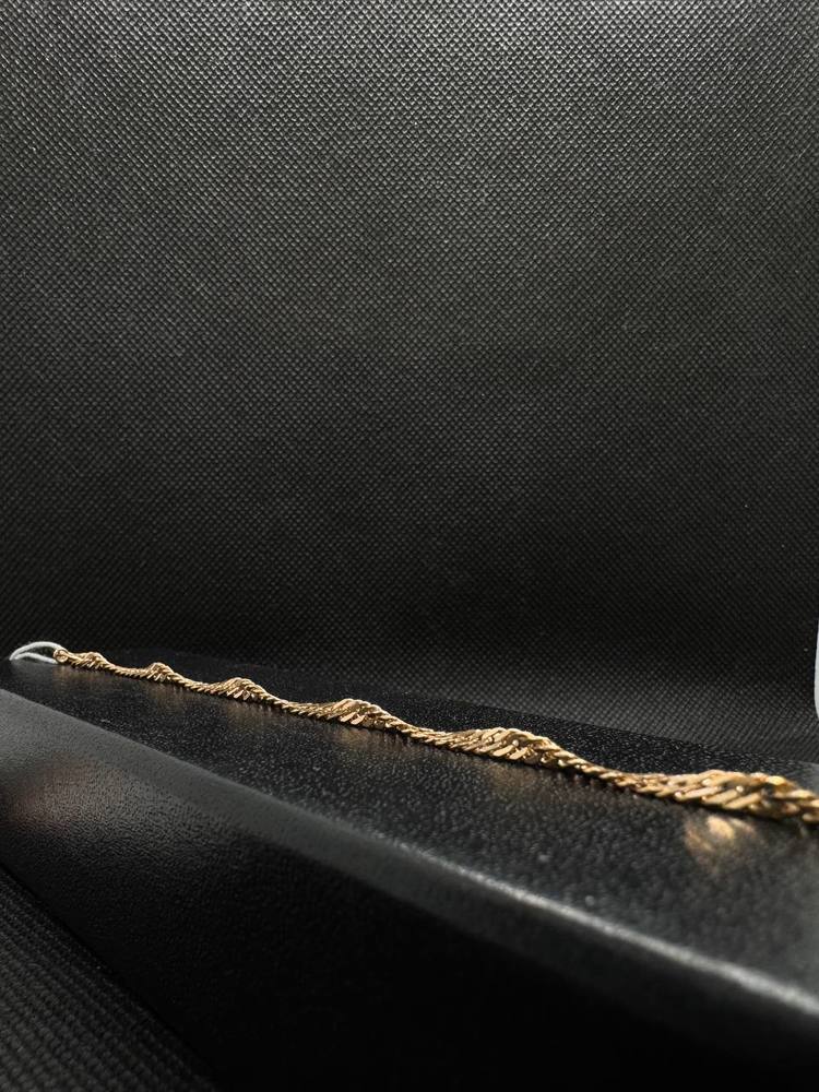 БРАСЛЕТ ПОЛНОВЕСНЫЙ Сингапур Au 585