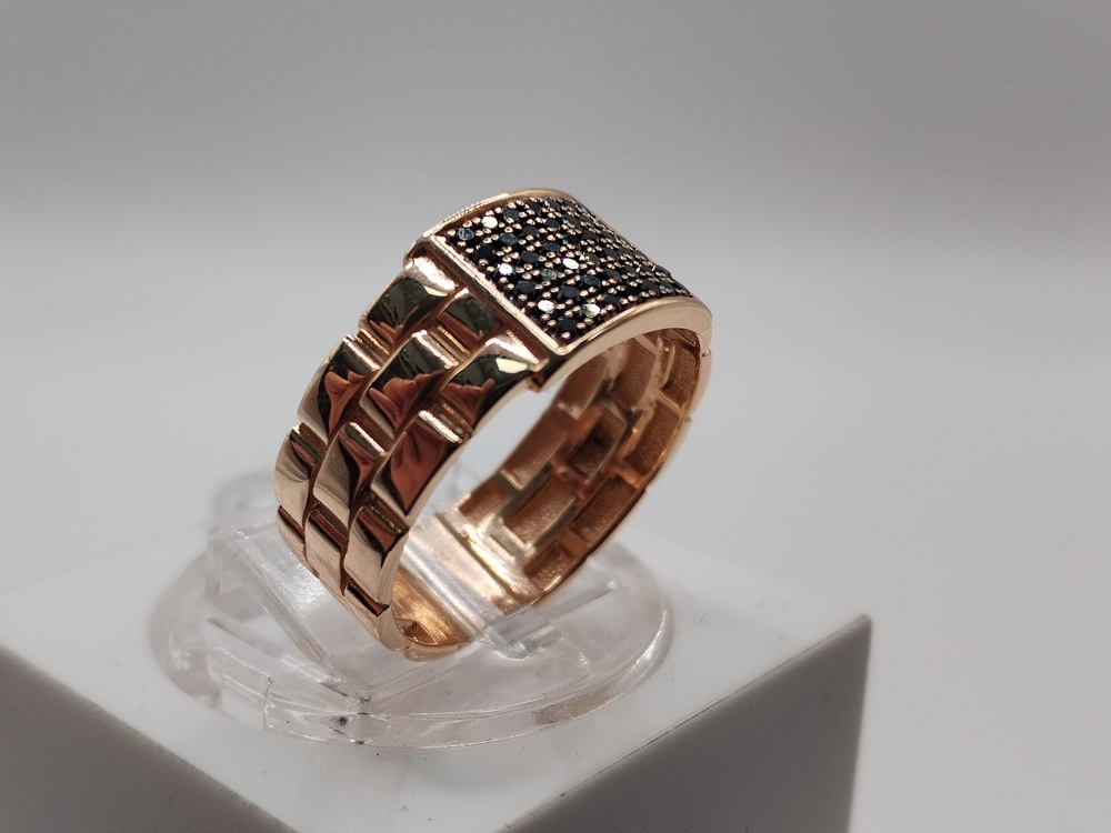 ПЕЧКМИ585 ПЕЧАТКА С КАМНЯМИ (Au 585)