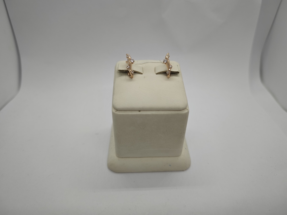 СЕРЬГИ С КАМНЯМИ (Au 585)