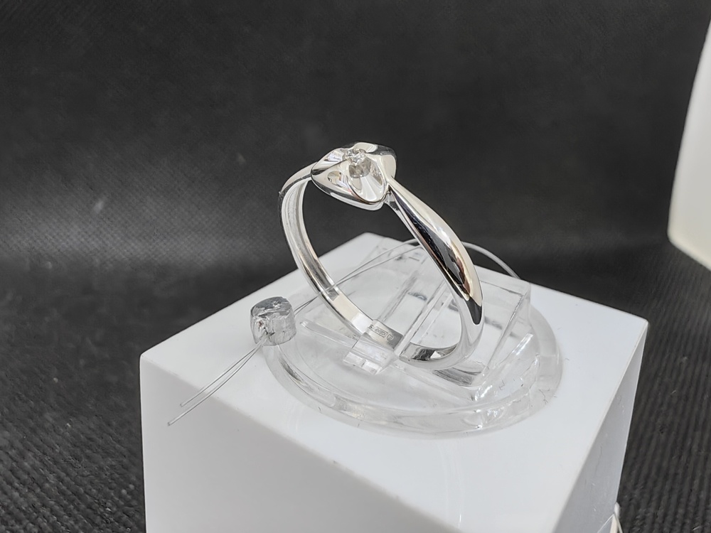 КОЛЬЦО БРИЛЛИАНТ (Ag 925)