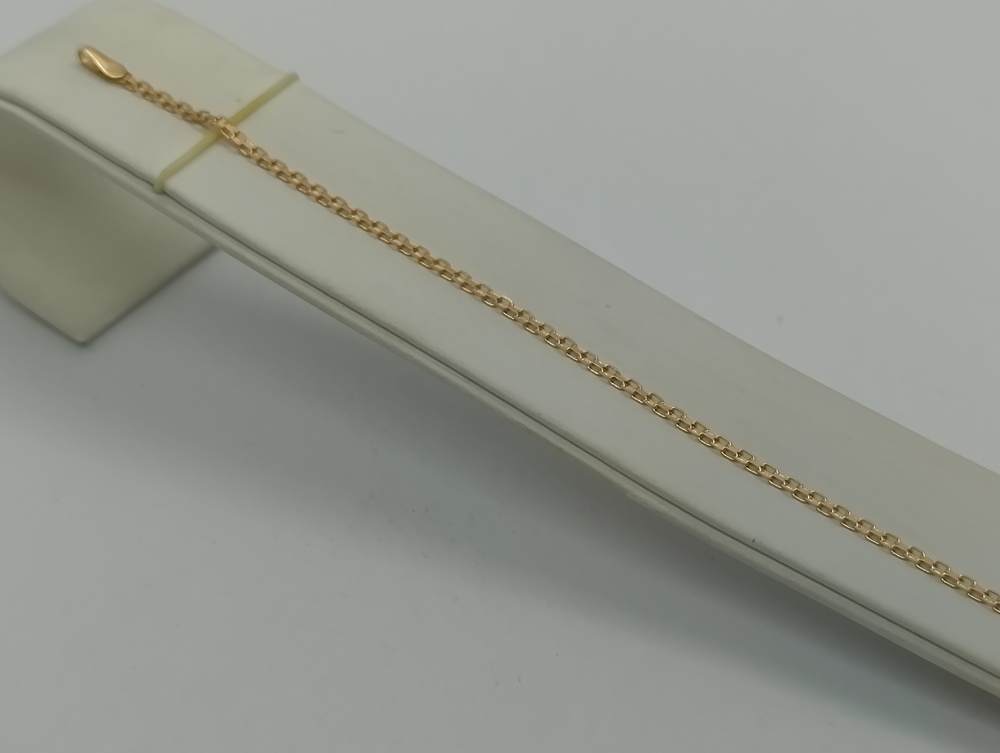 БРАСЛЕТ ПОЛНОВЕСНЫЙ Бисмарк машинный (Au 585)