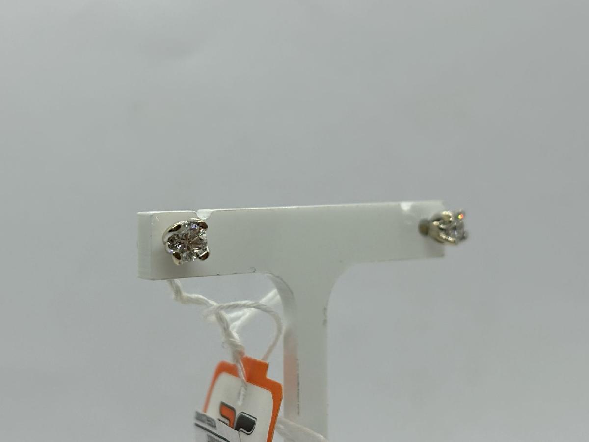 СЕРЬГИ БРИЛЛИАНТ (Au 585)