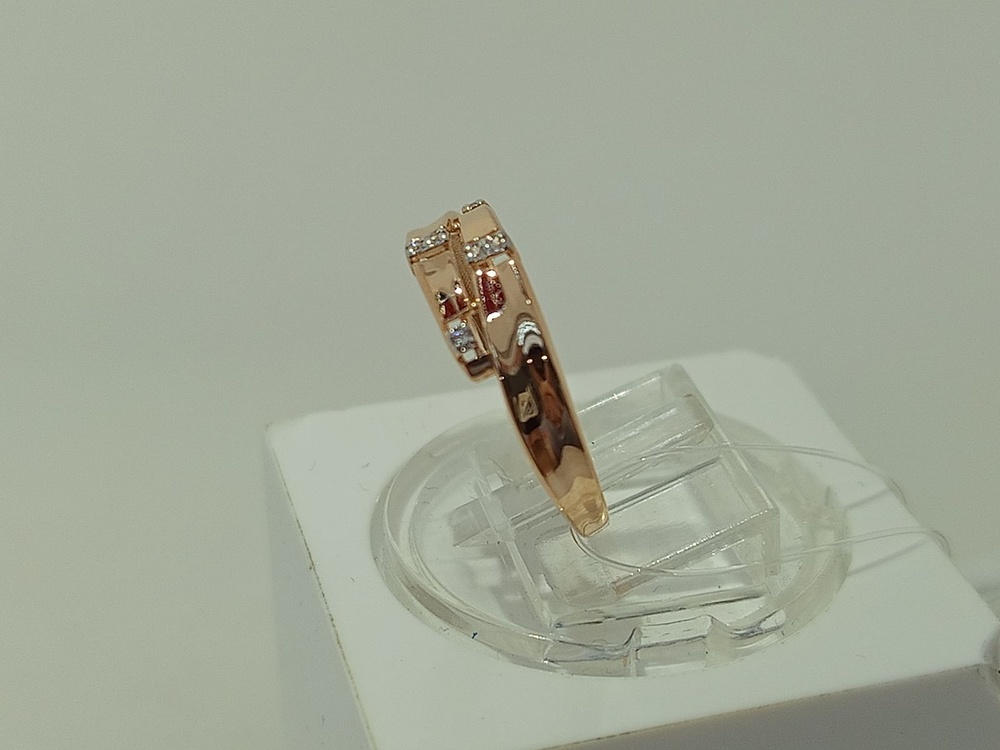 025441-1102 КОЛЬЦО С КАМНЯМИ (Au 585)