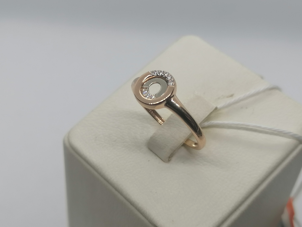 КОЛКМИ585 КОЛЬЦО С КАМНЯМИ (Au 585)