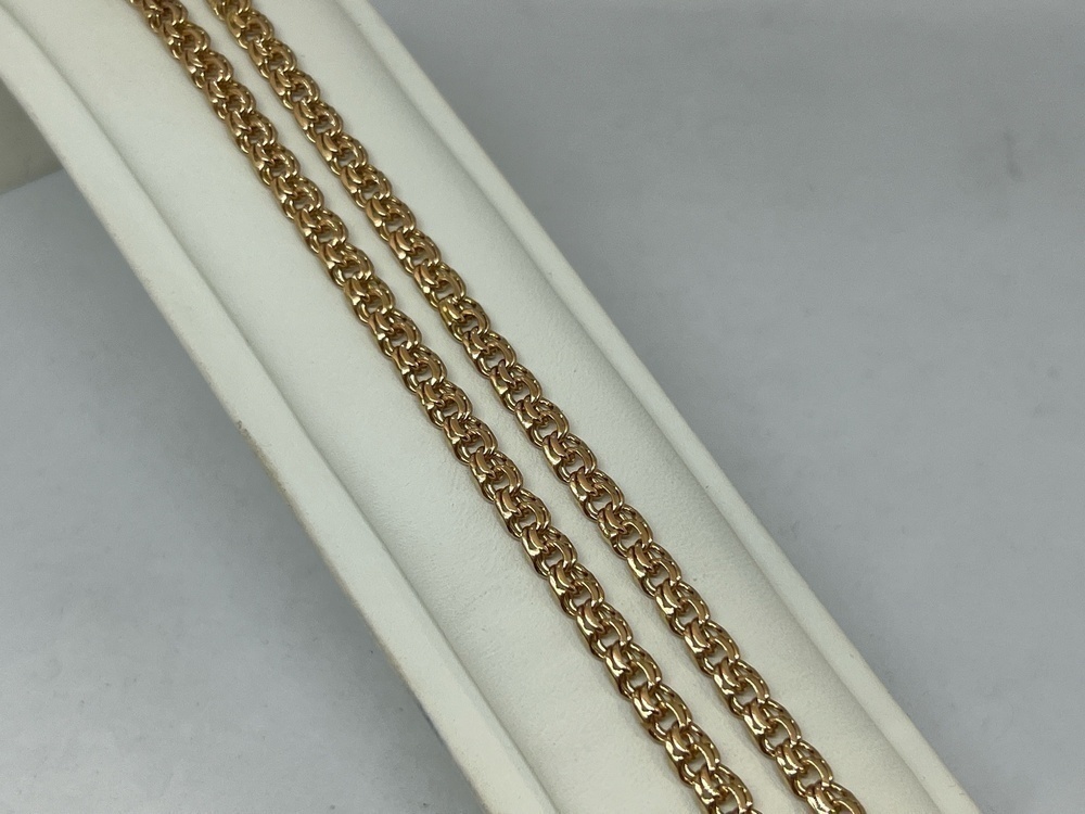 ЦЕПЬ ПОЛНОВЕСНАЯ Бисмарк (Au 585)