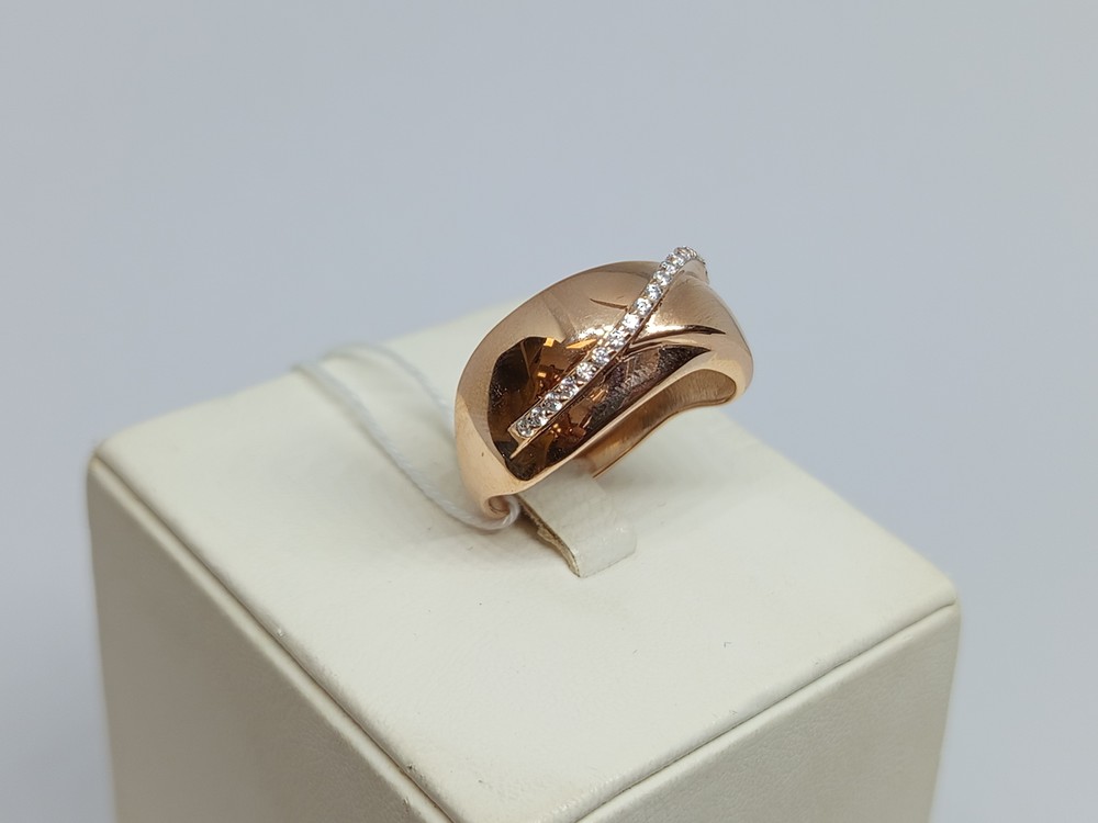 КОЛКМИ585 КОЛЬЦО С КАМНЯМИ (Au 585)