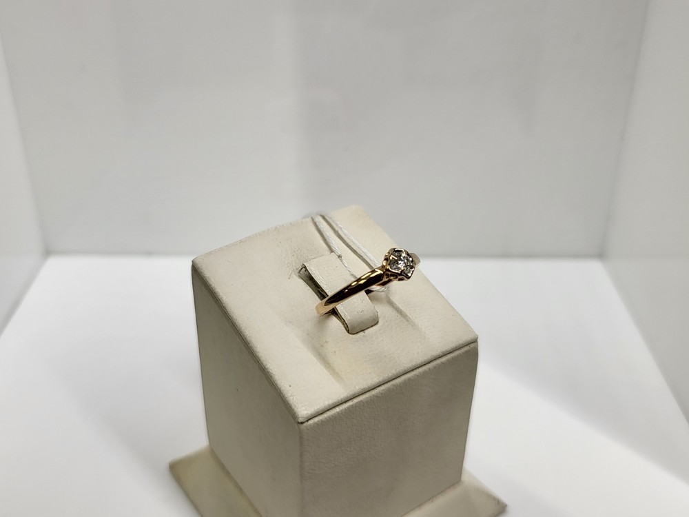 КОЛЬЦО БРИЛЛИАНТ Au 585