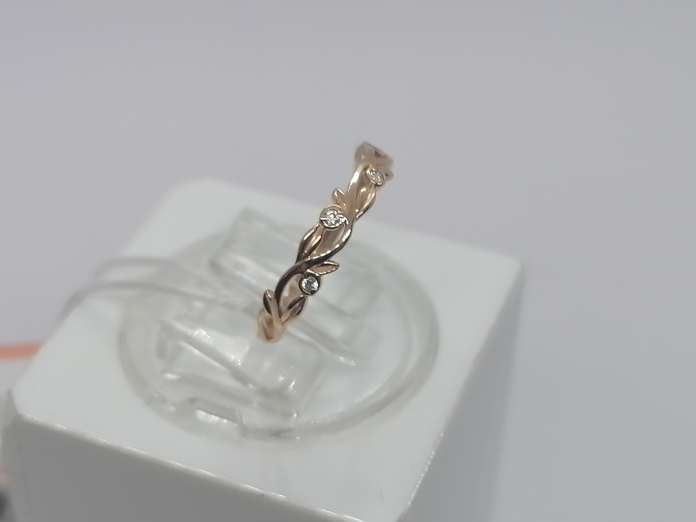 КОЛКМИ585 КОЛЬЦО С КАМНЯМИ (Au 585)