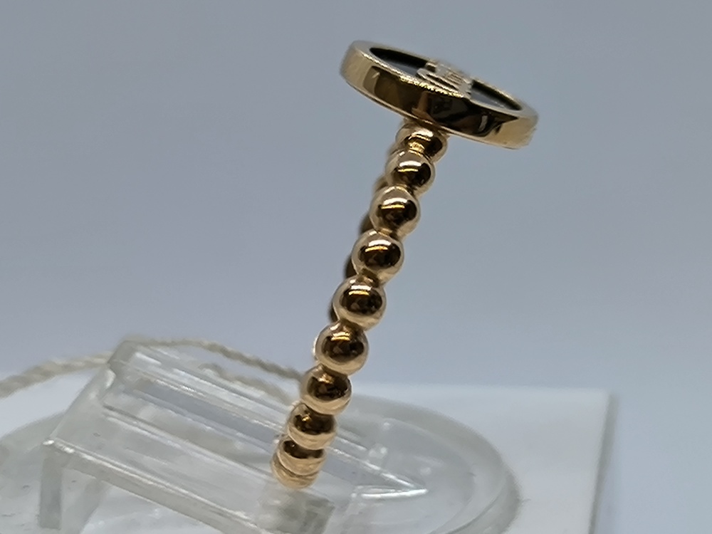 КОЛЬЦО ОНИКС (Au 585)