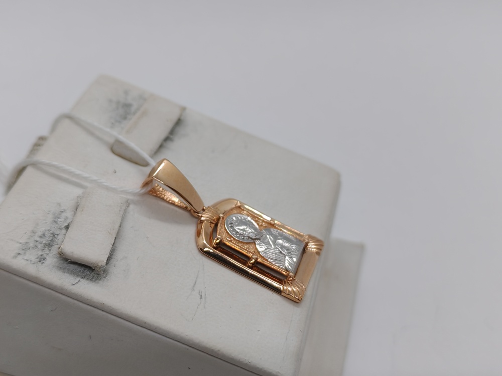 ПОДИБК585 ПОДВЕСКА ИКОНА БЕЗ КАМНЯ (Au 585)