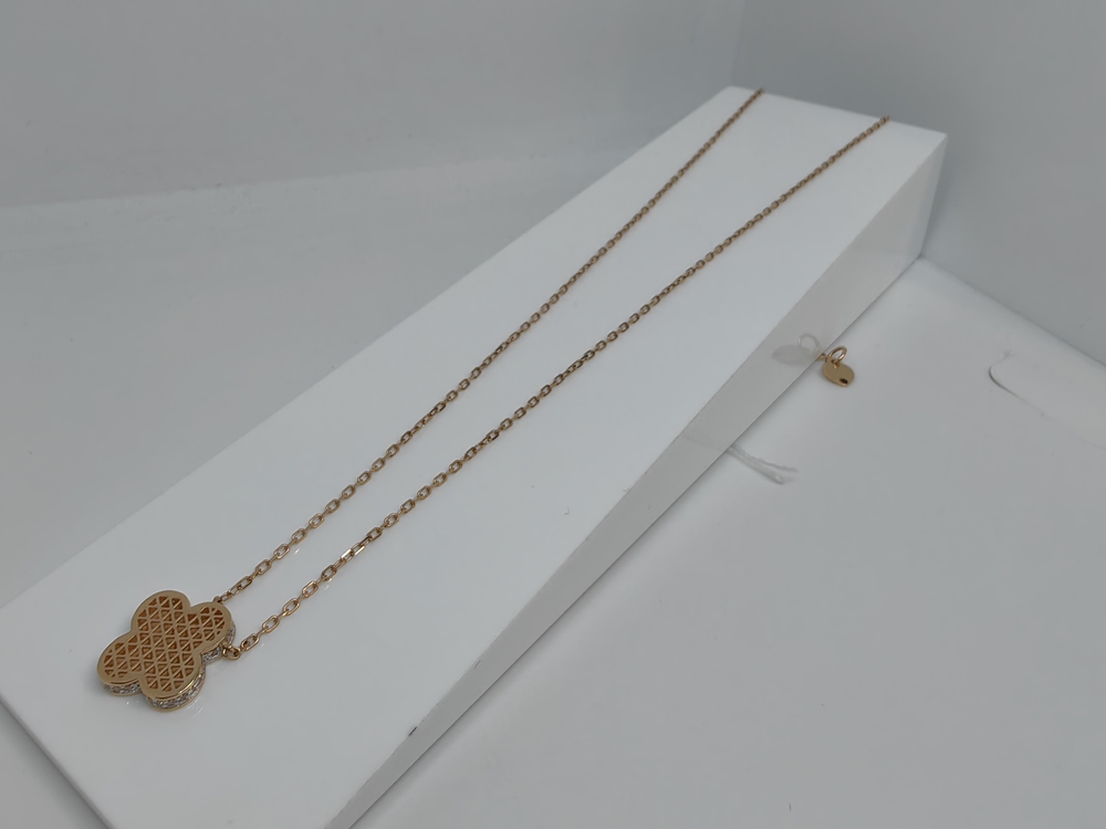 КОЛЬЕ С КАМНЯМИ (Au 585)