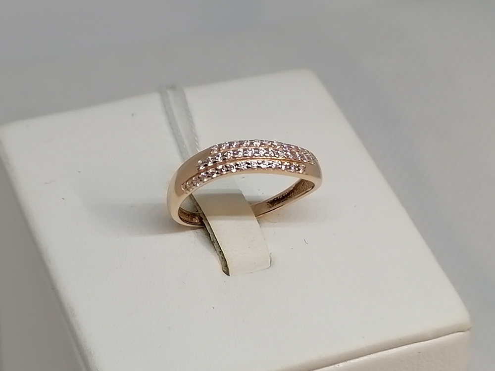 КОЛКМИ585 КОЛЬЦО С КАМНЯМИ (Au 585)