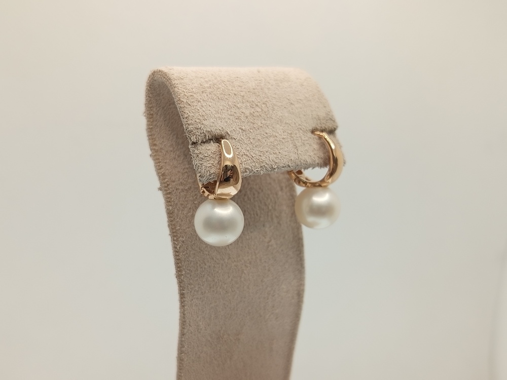 СЕРЬГИ С КАМНЕМ (Au 585)