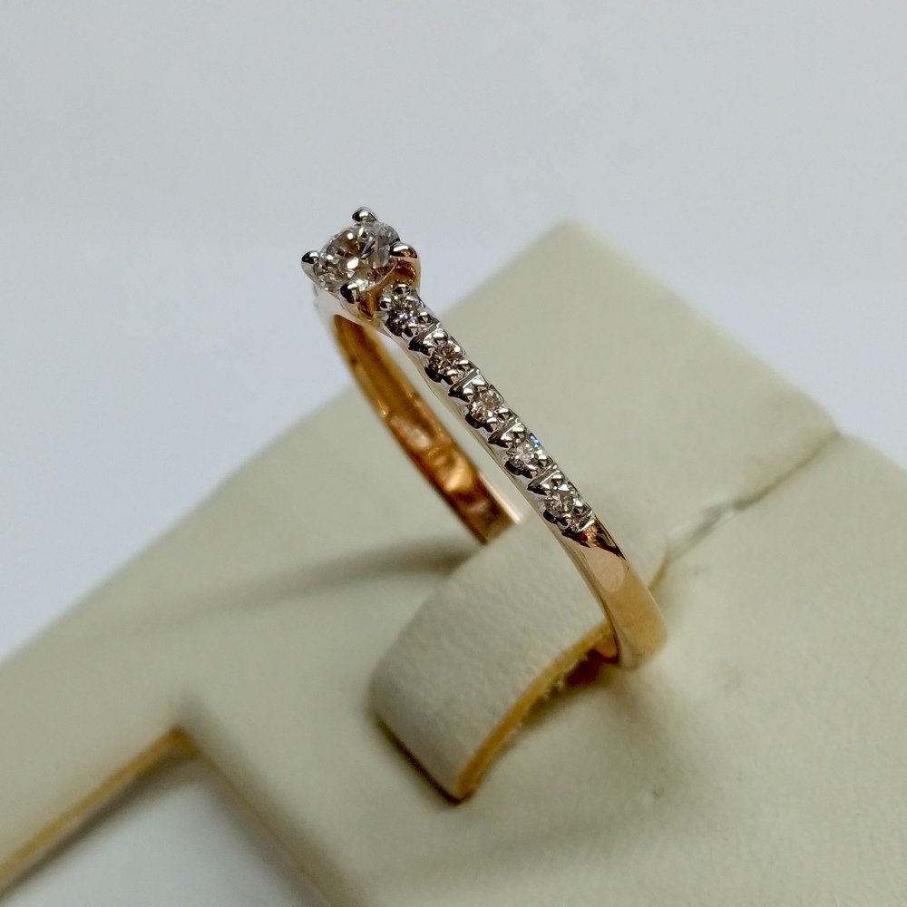 КОЛЬЦО БРИЛЛИАНТ (Au 585)