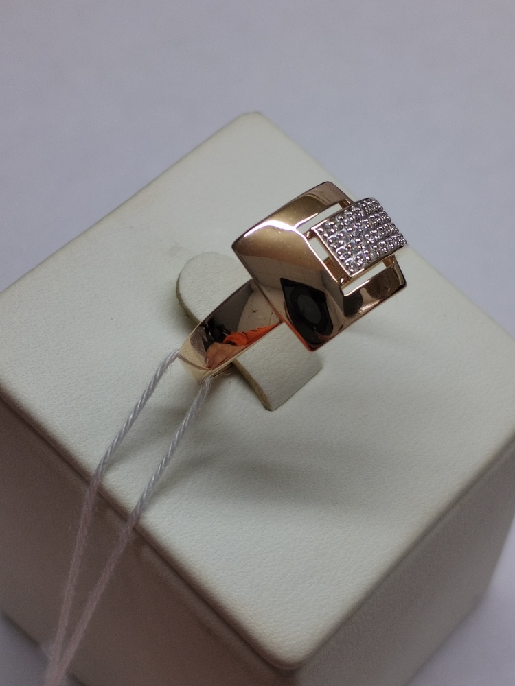 КОЛКМИ585 КОЛЬЦО С КАМНЯМИ (Au 585)
