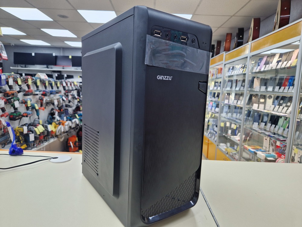 Системный блок Ginzzu .; Ryzen 5 PRO 4650G, HD Graphics, 16 Гб, 256 Гб, Нет