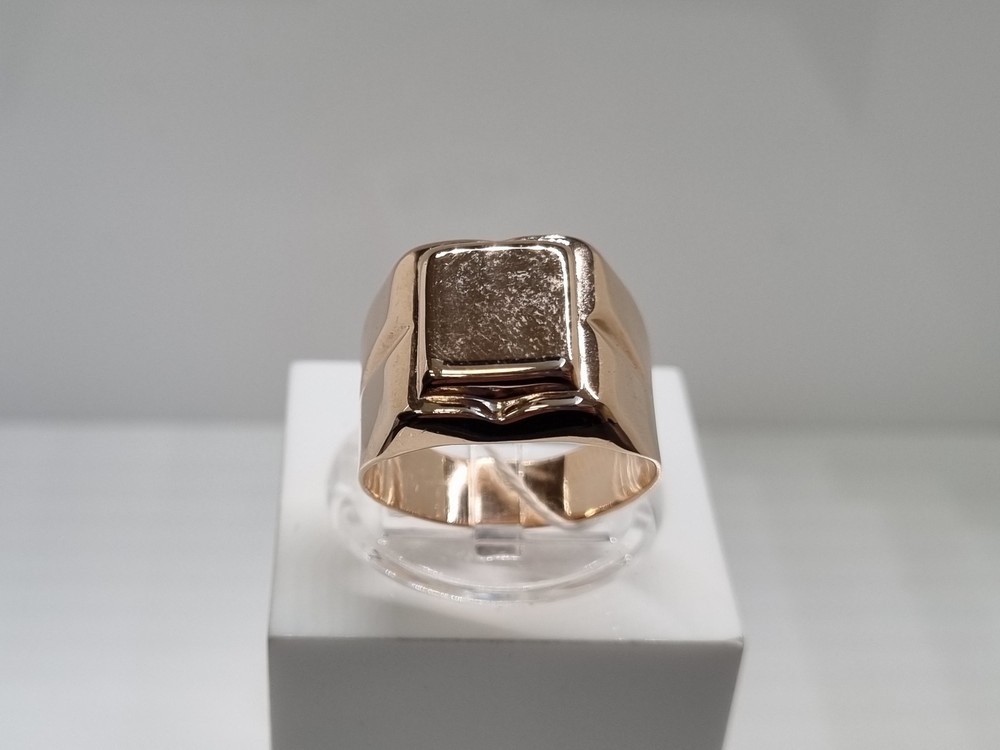 ПЕЧАТКА БЕЗ КАМНЯ (Au 583)