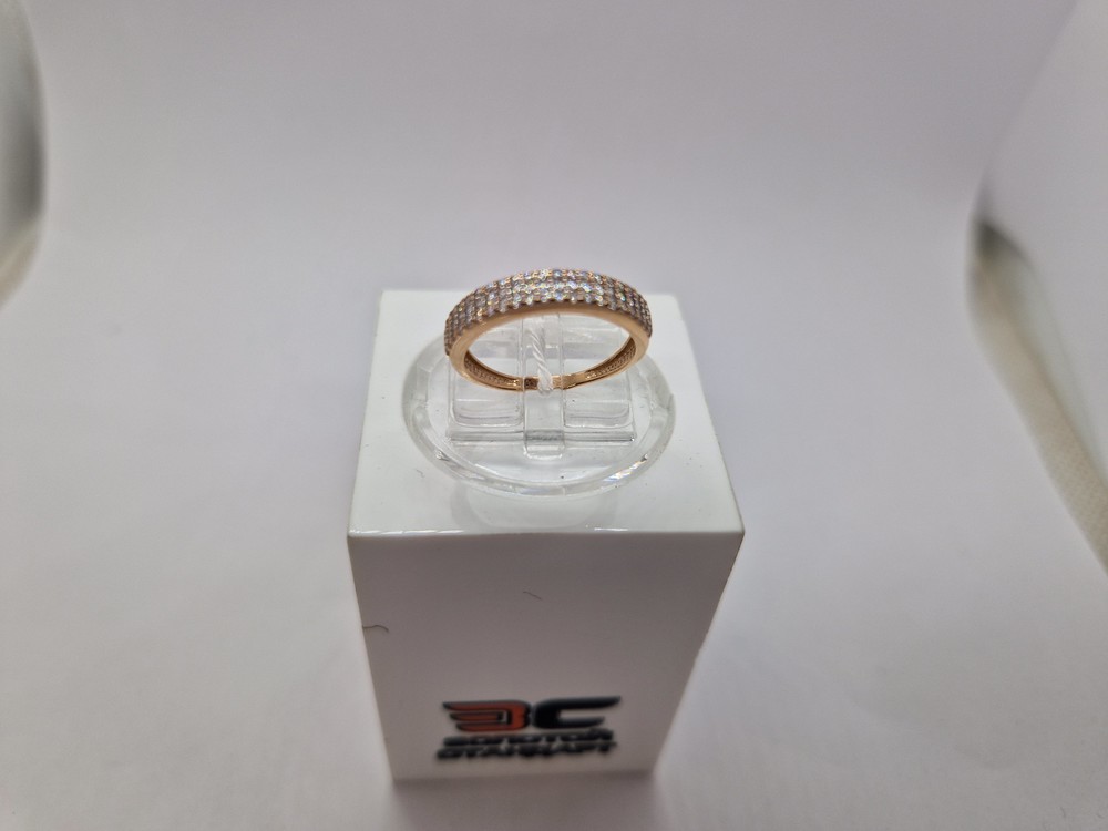 КОЛКМИ585 КОЛЬЦО С КАМНЯМИ (Au 585)