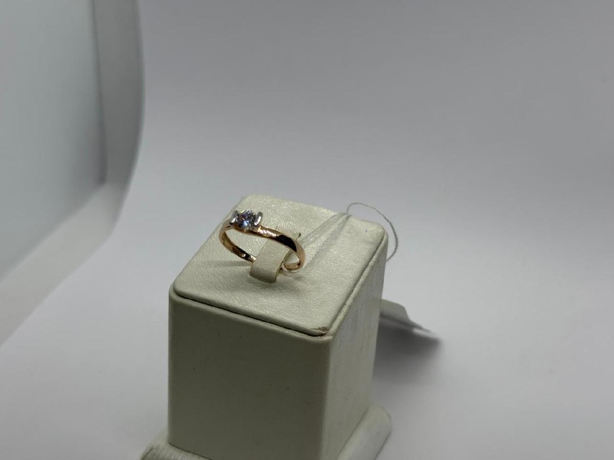 КОЛЬЦО С КАМНЕМ (Au 585)