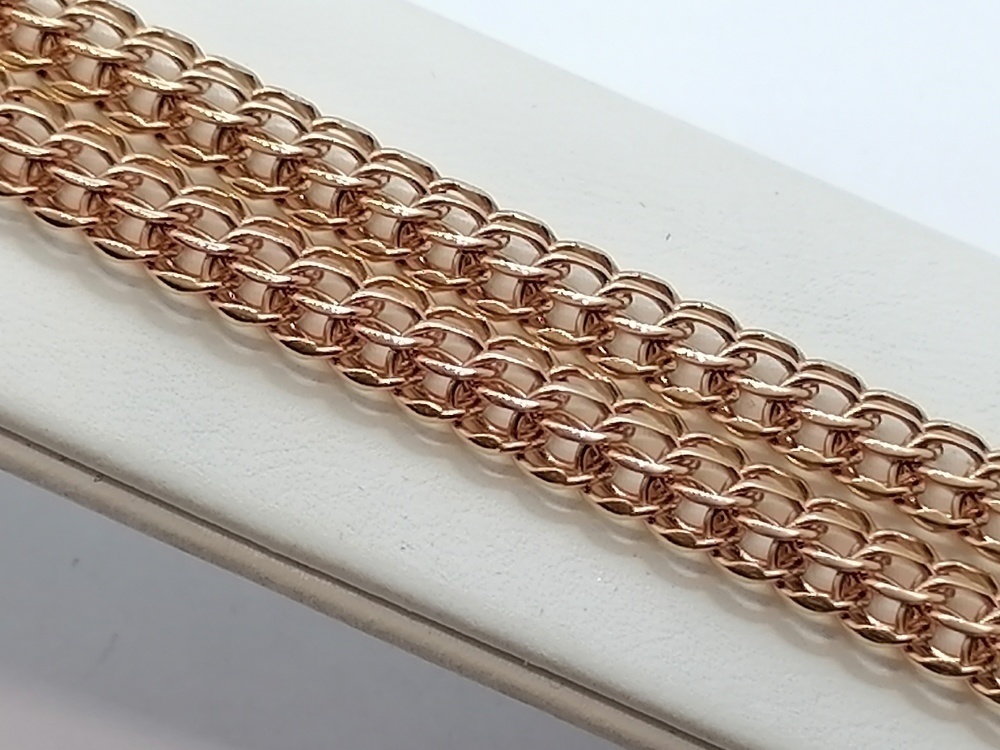 ЦЛИТ585 ЦЕПЬ ПОЛНОВЕСНАЯ Итальянка (Au 585)