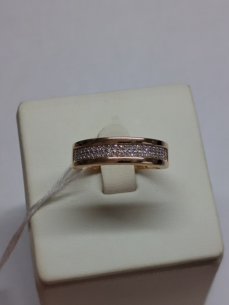 КОЛКМИ585 КОЛЬЦО С КАМНЯМИ (Au 585)