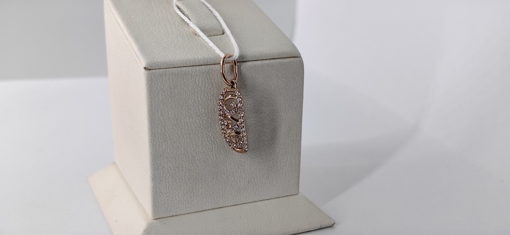 ПОДКМИ585 ПОДВЕСКА С КАМНЯМИ (Au 585)