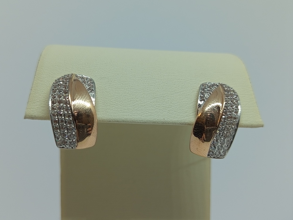 СЕРЬГИ С КАМНЯМИ (Au 585)