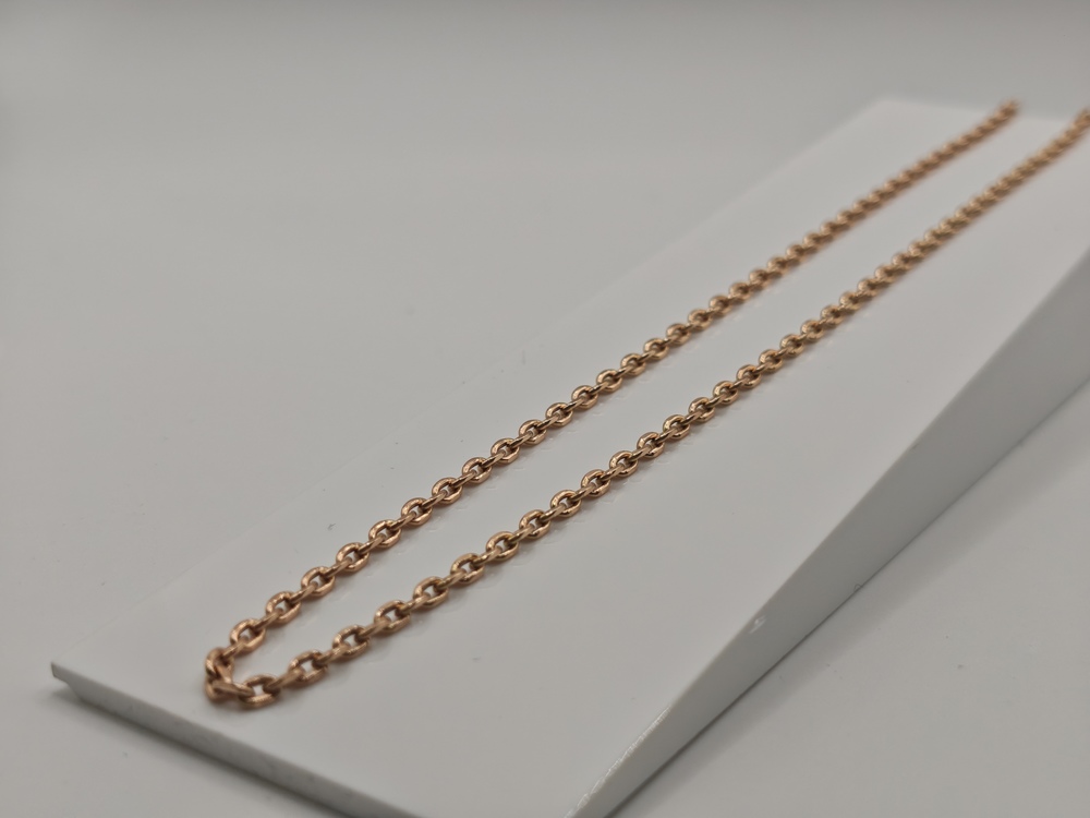 8080208П-60 ЦЕПЬ ПУСТОТЕЛАЯ Якорное (Au 585)