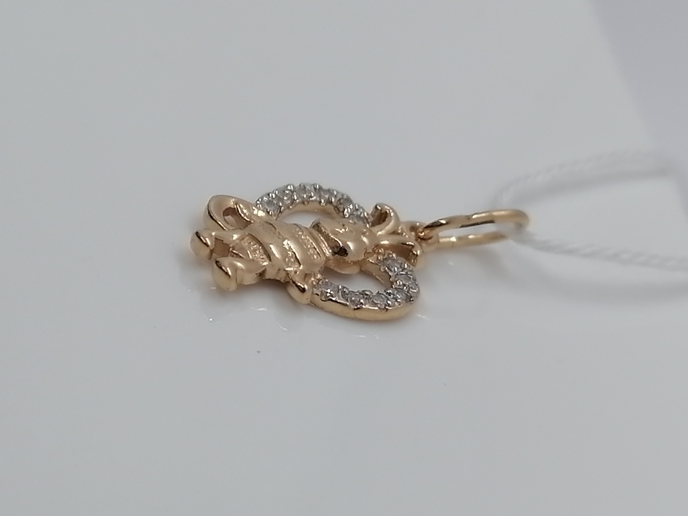 ПОДВЕСКА С КАМНЯМИ (Au 585)