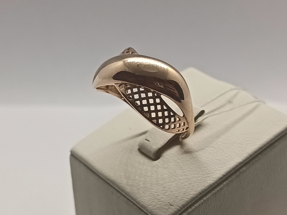 КОЛЬЦО БЕЗ КАМНЯ (Au 585)