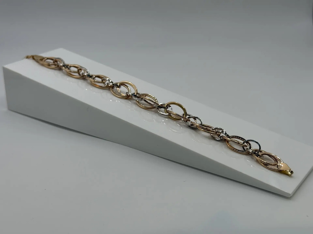 БРАСЛЕТ ФАНТАЗИЯ без камня (Au 585)