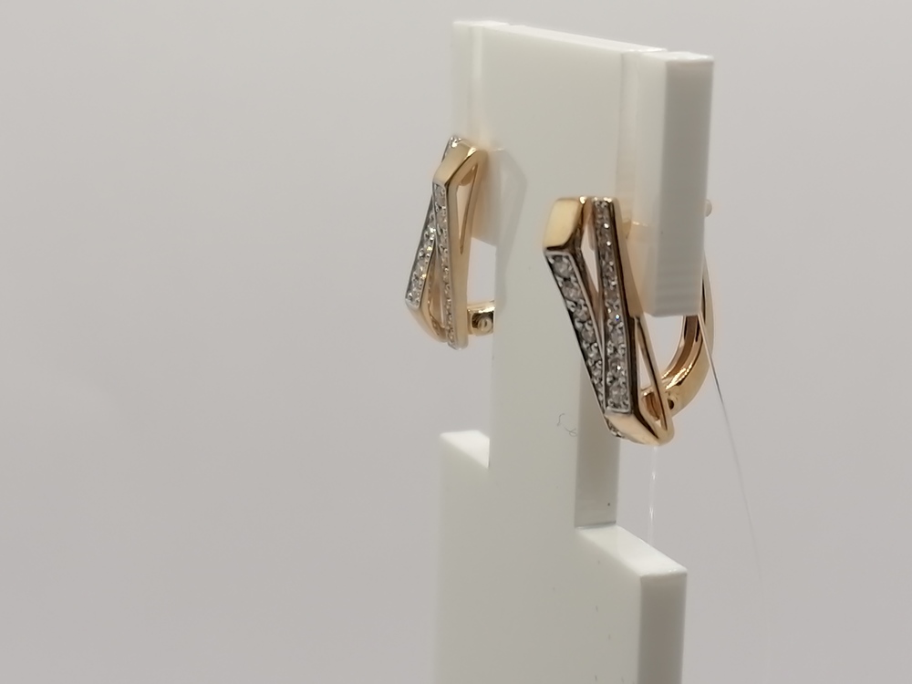 СЕРЬГИ БРИЛЛИАНТ (Au 585)