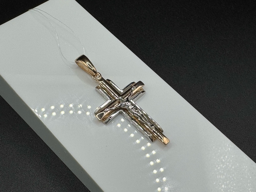 810-00341-10-00-00-00 ПОДВЕСКА КРЕСТ (Au 585)