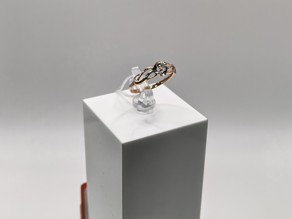 КОЛЬЦО БРИЛЛИАНТ Au 585