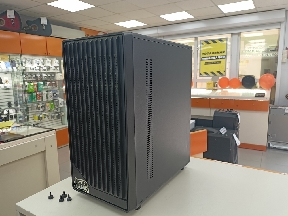 Системный блок Ginzzu Ginzzu; Core i5-8400, GeForce GTX 1660 Ti, 16 Гб, 250 Гб, Нет
