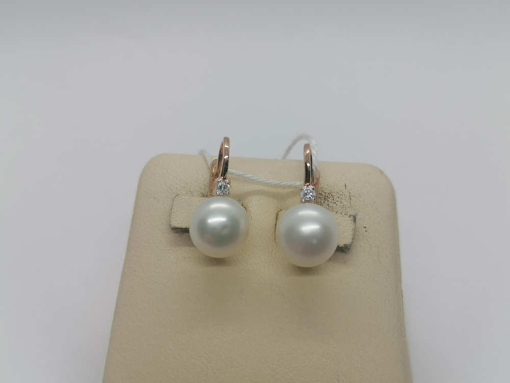 СКМИ585 СЕРЬГИ С КАМНЯМИ (Au 585)