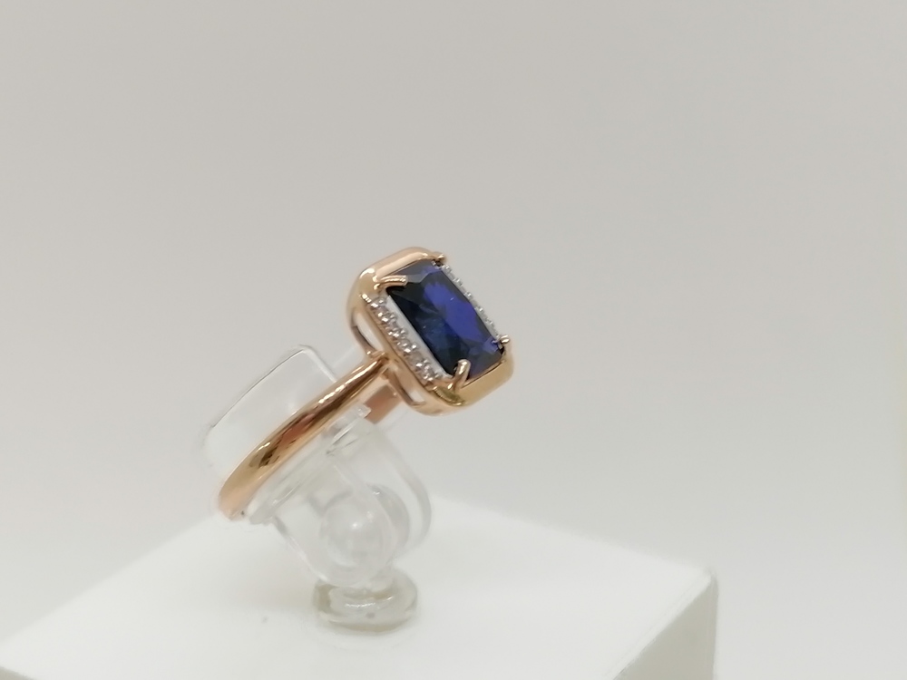 КОЛЬЦО сапфир г.т. (Au 585)