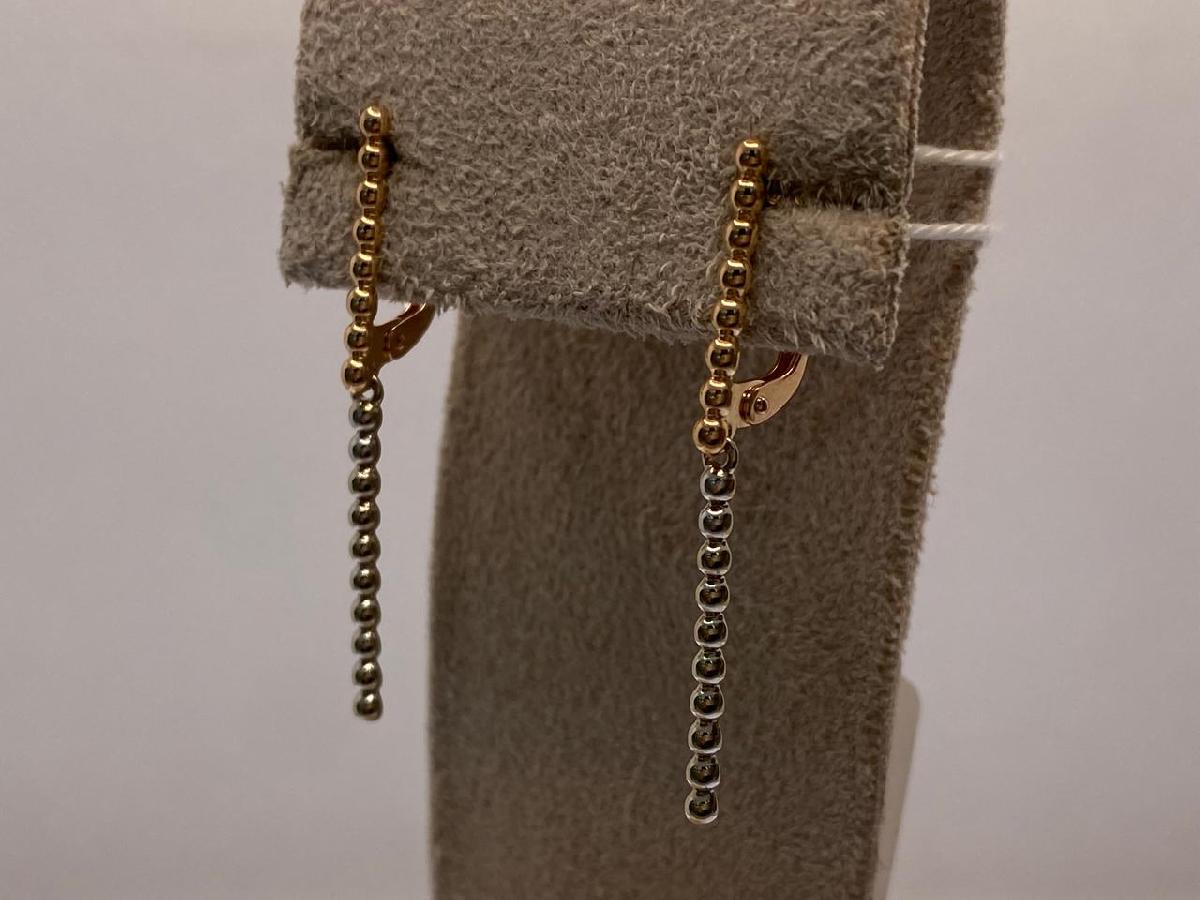 СЕРЬГИ БЕЗ КАМНЯ (Au 585)