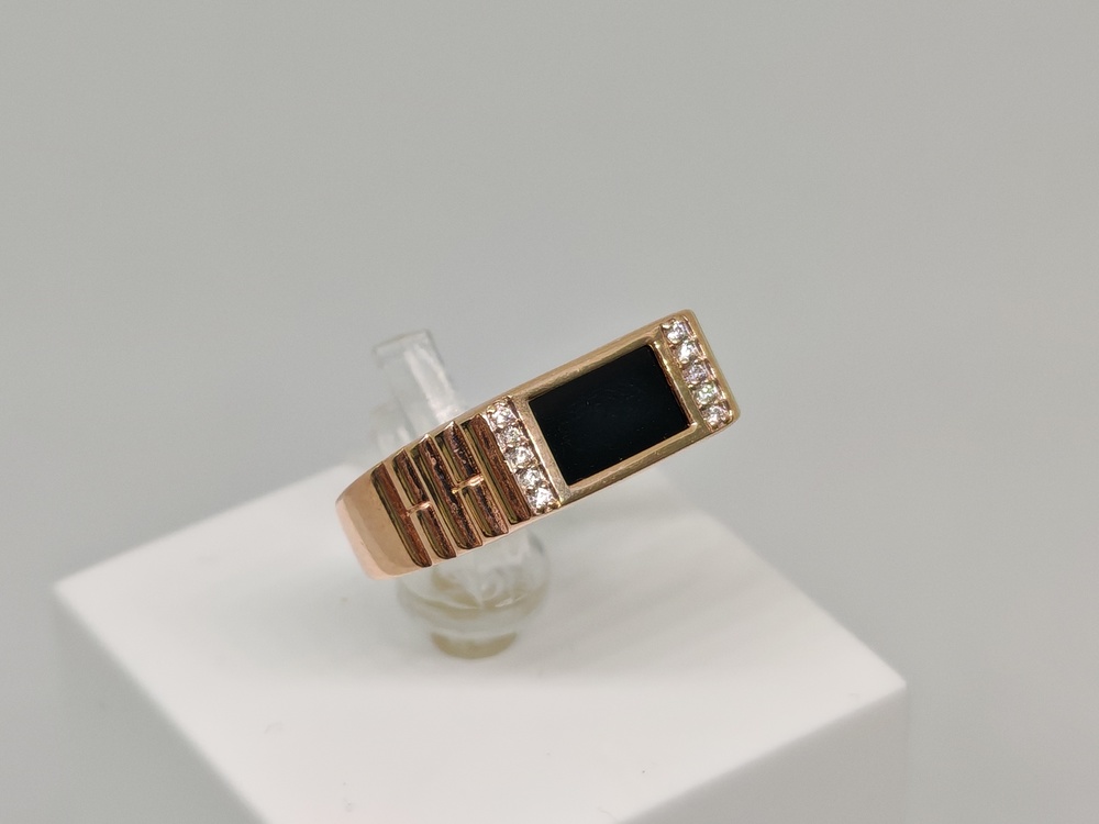 ПЕЧКМИ585 ПЕЧАТКА С КАМНЯМИ (Au 585)