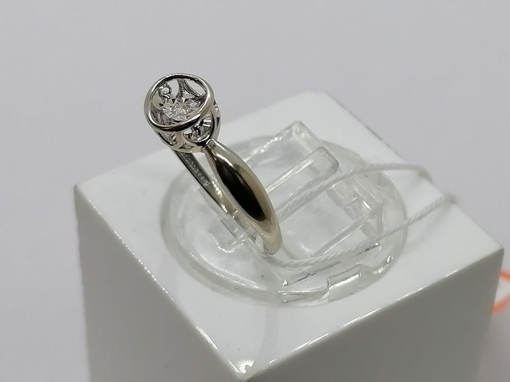 КОЛЬЦО БРИЛЛИАНТ Au 585