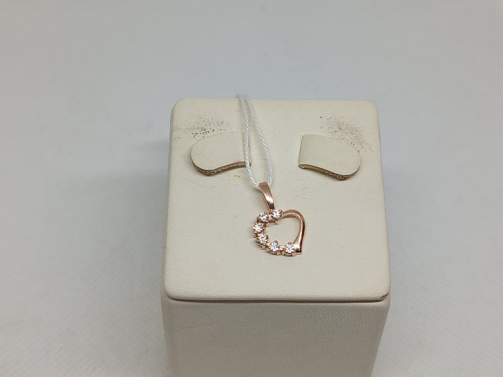 ПОДКМИ585 ПОДВЕСКА С КАМНЯМИ (Au 585)